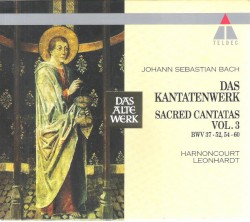 Das Kantatenwerk: Sacred Cantatas Vol. 3: BWV 37-52, 54-60