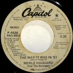 The Way It Was in ’51