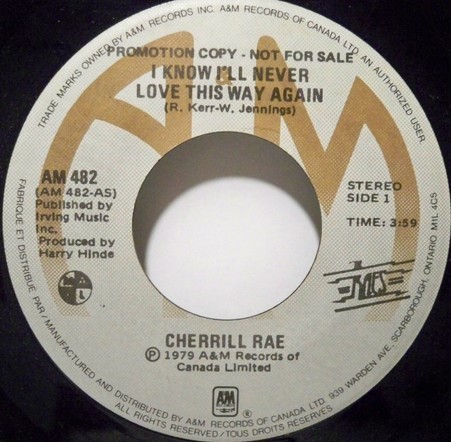 I Know I'll Never Love This Way Again / Gonna Burn My Boogie Shoes