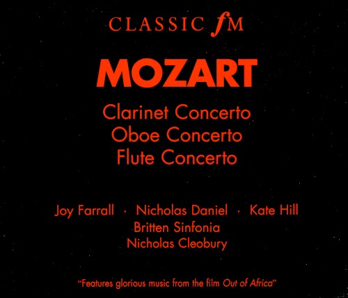 Clarinet Concerto / Oboe Concerto / Flute Concerto