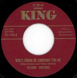Tennessee Choo Choo / Who's Gonna Be Lonesome for Me