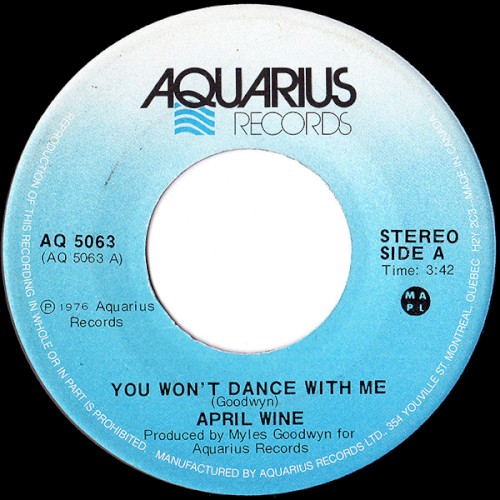 You Won't Dance With Me