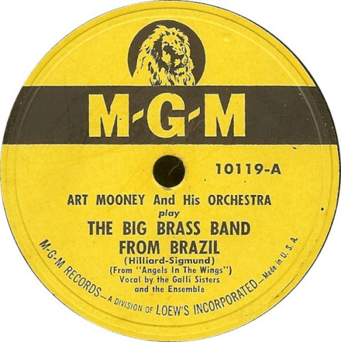 The Big Brass Band From Brazil / I'm Looking Over a Four Leaf Clover