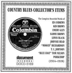 Country Blues Collector's Items (1924-1928)