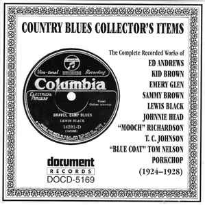Country Blues Collector's Items (1924-1928)