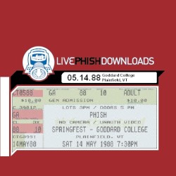 1988-05-14: Goddard College, Plainfield, VT, USA