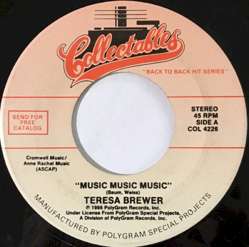 Music Music Music / Allegheny Moon
