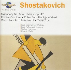 Symphony no. 5 / Festive Overture etc.