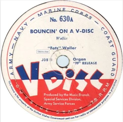Bouncin’ on a V‐Disc / I Can’t Escape From You