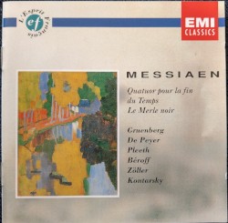 Quatuor pour la fin du Temps / Le Merle noir