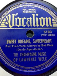 Sweet Dreams, Sweetheart / You Tell Me Your Dream (I’ll Tell You Mine)
