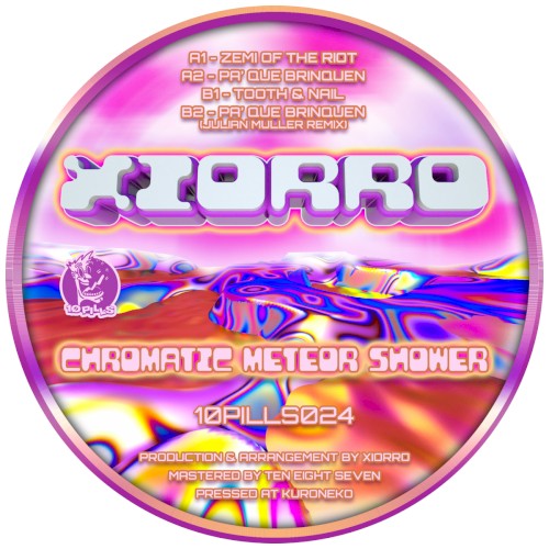 Chromatic Meteor Shower