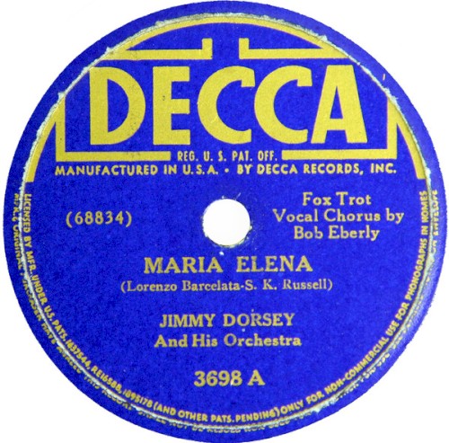 Maria Elena / Green Eyes (Aquellos ojos verdes)