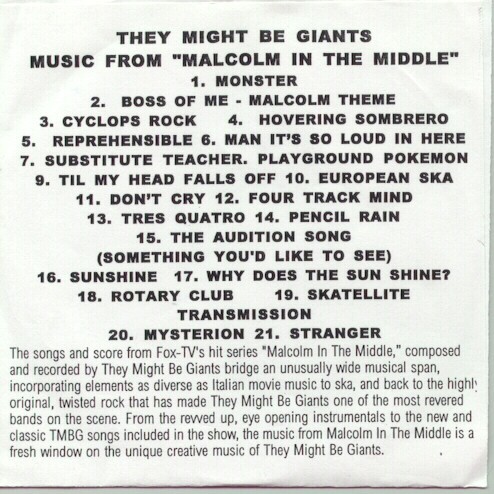 Music from Malcolm in the Middle