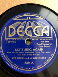 Let's Sing Again / You Can't Pull the Wool Over My Eyes