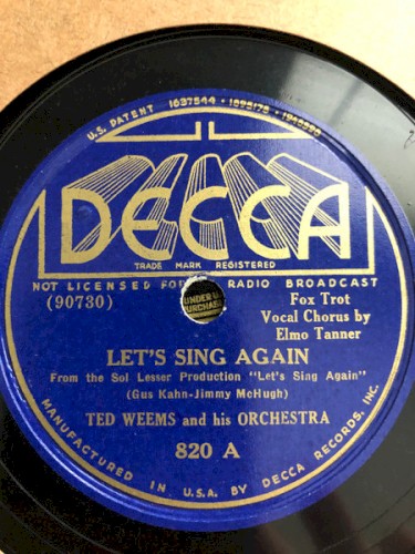 Let's Sing Again / You Can't Pull the Wool Over My Eyes