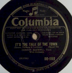 It's the Talk of the Town / This Time It's Love