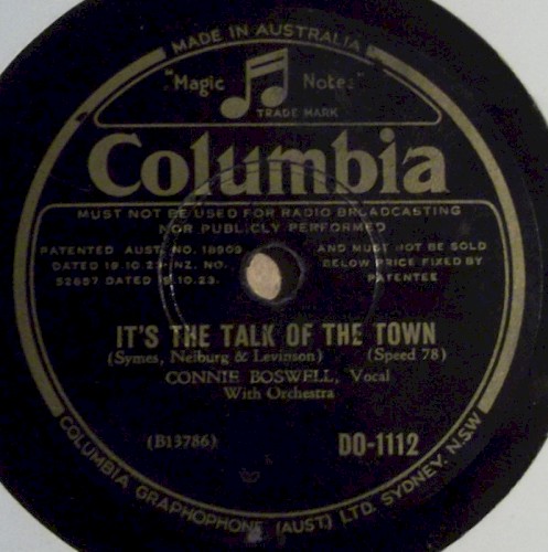 It's the Talk of the Town / This Time It's Love