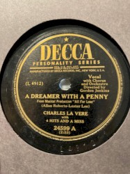 Dreamer With a Penny / Have a Little Sympathy