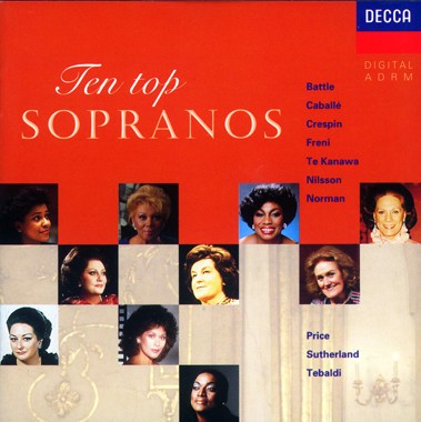 Ten top sopranos