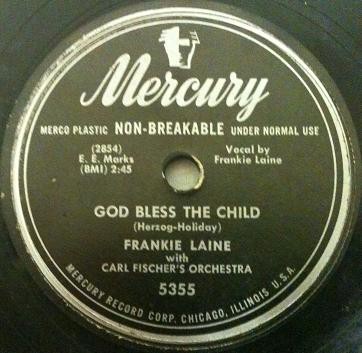 God Bless the Child / Don't Cry Little Children Don't Cry