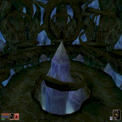 Standing Around Inside the Telvanni Council House Council Hall in the Elder Scrolls III: Morrowind