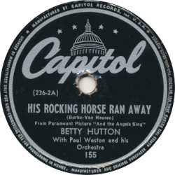 His Rocking Horse Ran Away / It Had to Be You