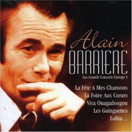 Alain Barrière : Les Grands Concerts Europe 1