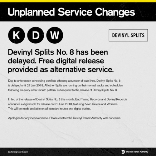 Devinyl Splits: Unplanned Service Changes
