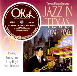 Jazz in Texas 1924-1930