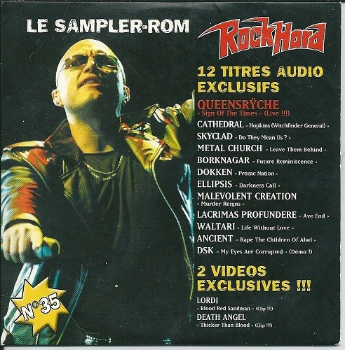 Le Sampler-Rom Rock Hard N°35