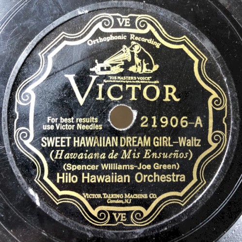 Sweet Hawaiian Dream Girl / Sleepy Honolulu Town