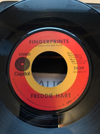 Fingerprints / I Can’t Keep My Hands Off of You