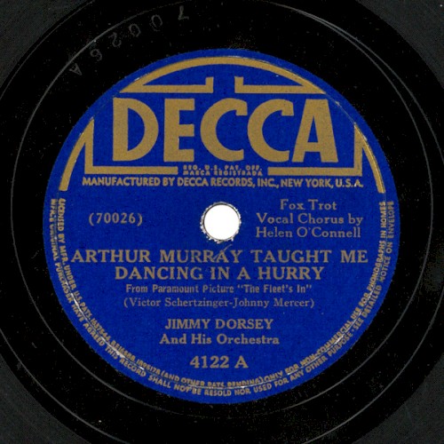 Arthur Murray Taught Me Dancing in a Hurry / Not Mine