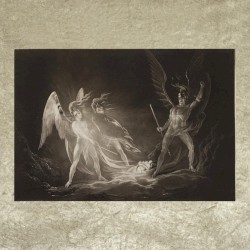 Satan confronts Ithuriel and Zephon