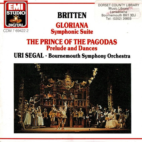Symphonic Suite Gloriana / Prelude and Dances from the Prince of the Pagodas