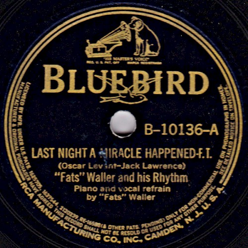 Last Night a Miracle Happened / Kiss Me With Your Eyes