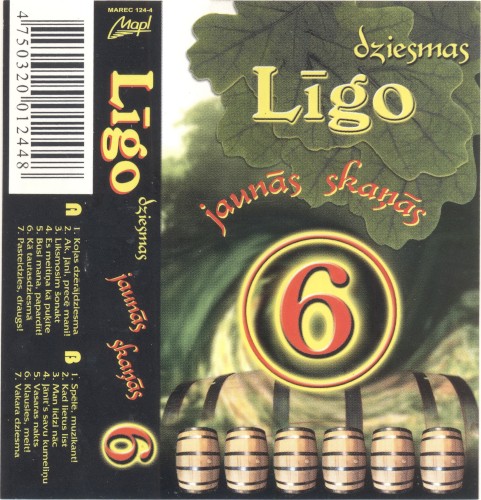 Līgo dziesmas jaunās skaņās 6