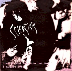 Live at the Adelaide Uni Bar 6 August 1983