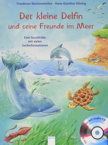 Der kleine Delfin und seine Freunde im Meer