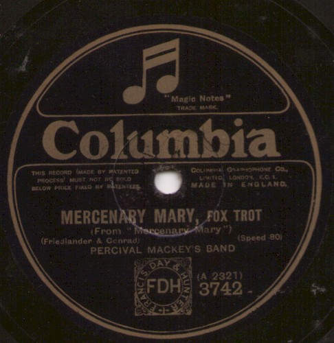 Mercenary Mary / Honey, I'm in Love With You