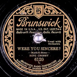 Were You Sincere? / Just One More Chance
