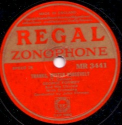 Thanks Mister Roosevelt / Bless Em All No 2