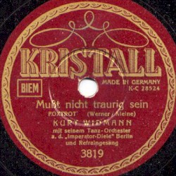 Mußt nicht traurig sein / Fräulein, wenn vom Himmelszelt