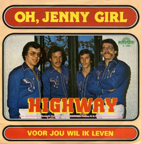 Oh, Jenny Girl / Voor jou wil ik leven