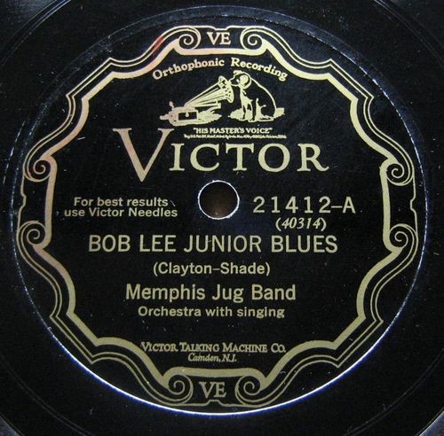 Bob Lee Junior Blues / I Packed My Suitcase, Started to the Train