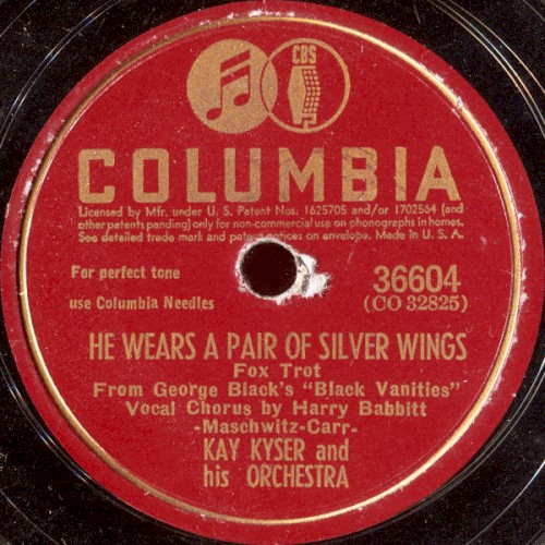 He Wears a Pair of Silver Wings / Jingle Jangle Jingle