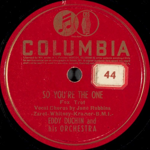 So You're the One / I Give You My Word