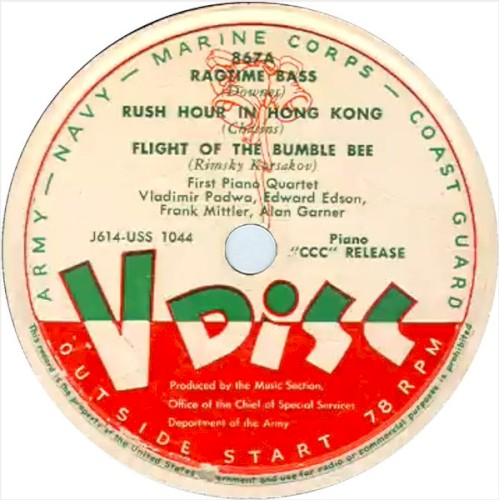 Ragtime Bass / Rush Hour in Hong Kong / Flight of the Bumble Bee / Symphony no. 2: Third Movement