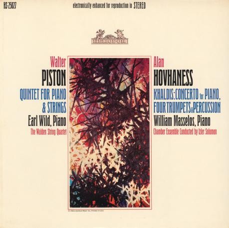 Quintet For Piano & Strings / Khaldis: Concerto For Piano, Four Trumpets & Percussion